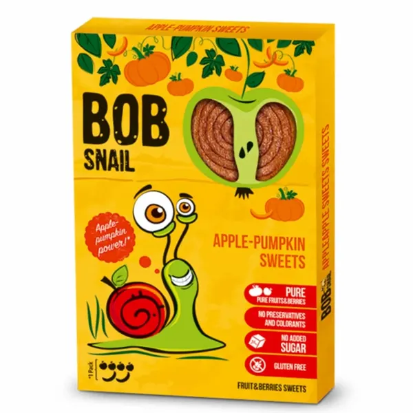 Bob Snail jabłko-dynia 60g zdjęcie 1