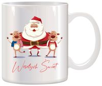 KUBEK Z NADRUKIEM PREZENT NA MIKOŁAJKI ŚWIĘTA BOŻE NARODZENIE
