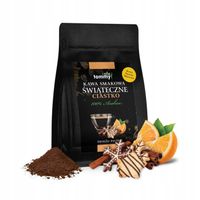 Tommy Cafe Kawa Smakowa Mielona Świąteczne Ciasteczko 100% Arabica 250g