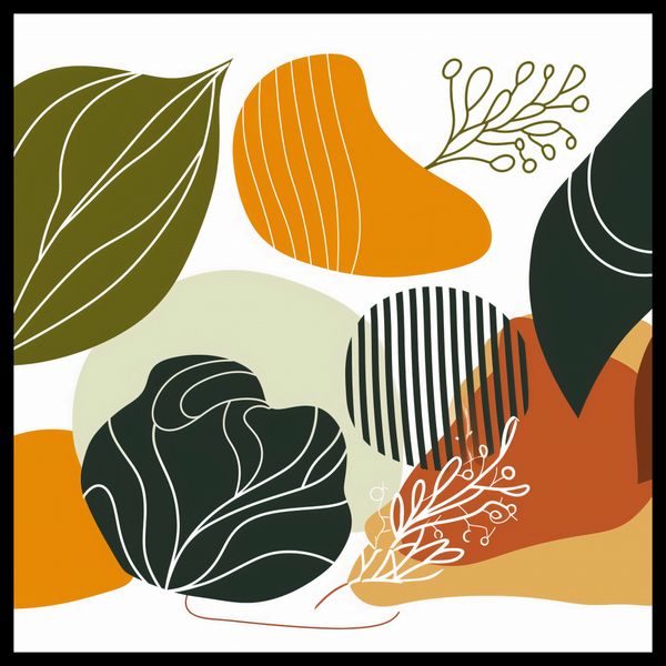 Plakat 70x70cm Natura Gwizda zdjęcie 2