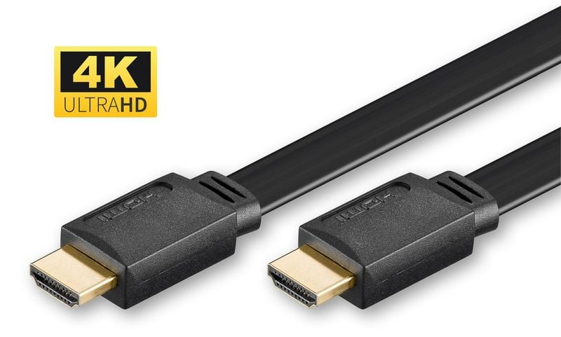 MicroConnect HDMI High Speed flat cable, 3m zdjęcie 1