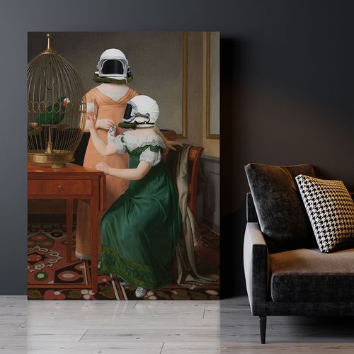 Obraz na płótnie kosmos pop art 50x70 cm na Arena.pl