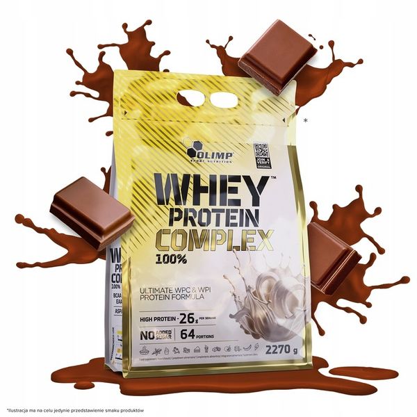 OLIMP WHEY PROTEIN COMPLEX 100% 2270g BIAŁKO WPI zdjęcie 1