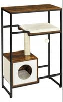 Stabilny domek drapak dla kota jaskinia legowisko słupek sizal 114 cm LOFT