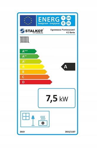 Piec koza piecyk szamotowy 17,5 cegieł stal 2 mm ATEST EKODESIGN na Arena.pl