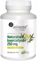 Aliness NATURALNA KWERCETYNA ekstrakt 100k FLAWONOIDY Perełkowiec japoński