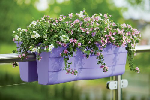 Doniczka na balustradę Wave 60 | Biały na Arena.pl