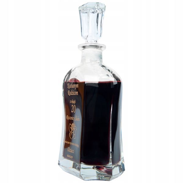 KARAFKA na Rocznicę Ślubu Jubileusz URODZINY zdjęcie 5