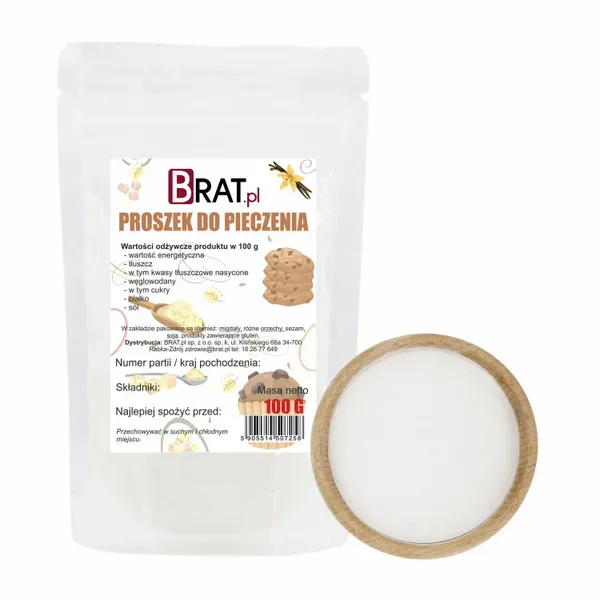 Proszek do pieczenia 100g zdjęcie 1