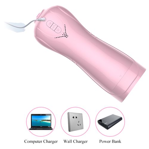 masturbator vibrating and flashing masturbation cup usb 7+7 function na Arena.pl