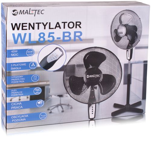 Wentylator Stojący WL85-BR + Pilot na Arena.pl