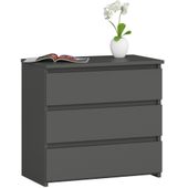 KOMODA CL3 3SZ CLP PK GRAFIT SZARY
