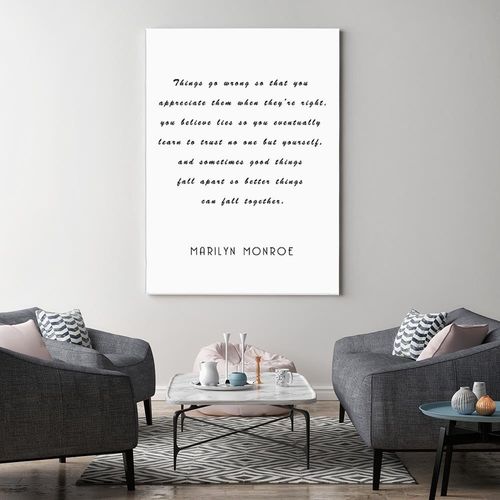 Deco Panel, Cytat Marilyn 40x60 na Arena.pl