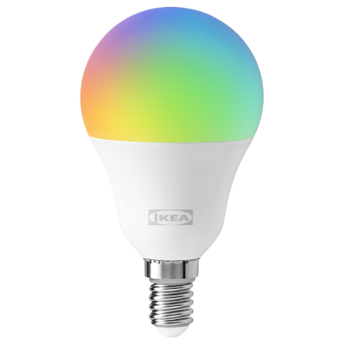 IKEA TRADFRI LED E14 RGBW 806lm 7.3W Smart Żarówka WiFi 1szt + Pilot Biały na Arena.pl