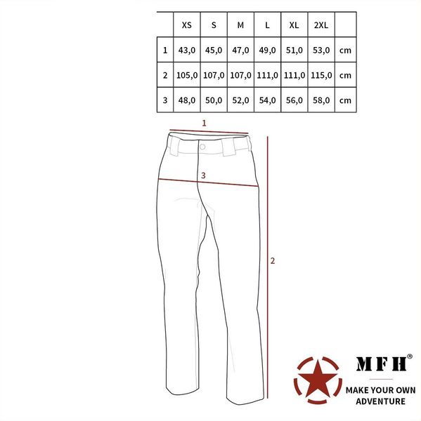 Spodnie Trekking Hose "Rachel" czarne XL zdjęcie 5