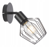 KINKIET LAMPA ŚCIENNA RABALUX BELANO 3534 CZARNY