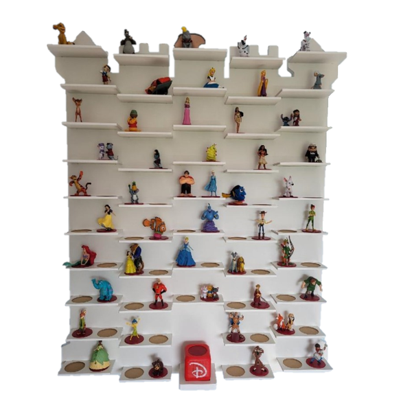 Półka na figurki audiobajki zamek  96 miejsc Disney Magia Słuchania zdjęcie 1