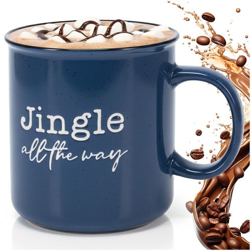Kubek Świąteczny do Kawy Herbaty Prezent Święta Boże Narodzenie Duży XXL na Arena.pl