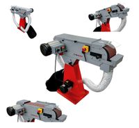 Szlifierka taśmowa z odciągiem do metalu metali 2000x150mm 4kW szlifowania