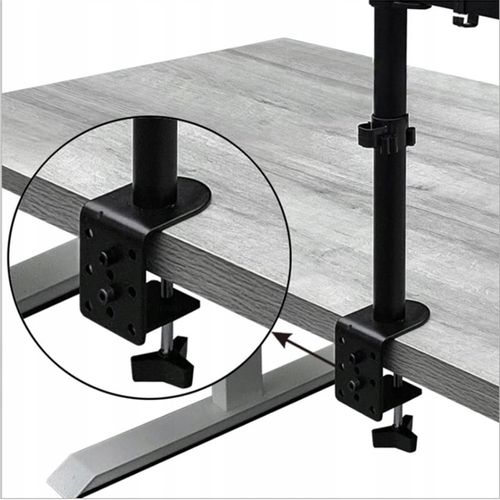 Uchwyt do monitora 10-32 i laptopa 12-17cali Biurkowy Regulowany na Arena.pl