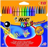 kredki świecowe bic plastidecor 18 kol. 0358