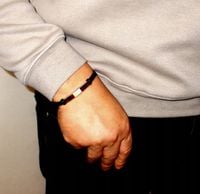 BRANSOLETKA Z BURSZTYNEM