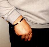 BRANSOLETKA Z BURSZTYNEM