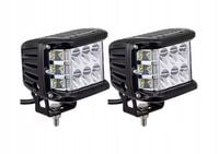 HALOGEN LAMPA ROBOCZA LED 36W CUBE DOŚWIETLANIE ZAKRĘTÓW 3600lm 9-36V