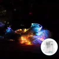 Lampki choinkowe siatka LED 200 multikolor 3m x 1,5m na 3 baterie AA dla efektownej dekoracji