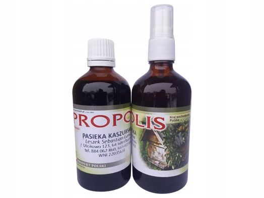 EKSTRAKT PROPOLISOWY PROPOLIS 20% 100ml zdjęcie 2