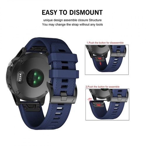 TECH-PROTECT SMOOTH GARMIN FENIX 5/6/6 PRO NAVY BLUE na Arena.pl