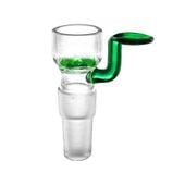 Cybuch ze szklanym sitkiem 14,4/18,8 mm Zielone