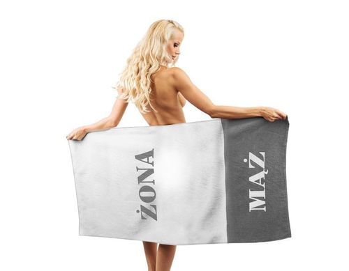 Ręcznik Mąż-Żona na Arena.pl