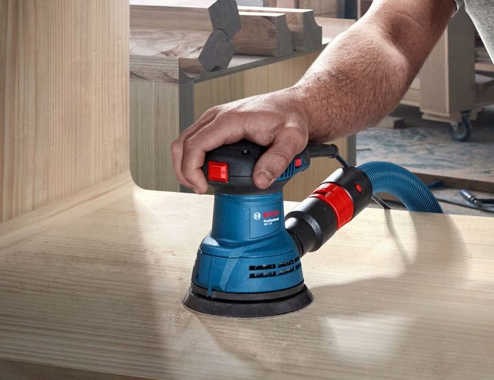 SZLIFIERKA MIMOŚRODOWA 290W GEX 125 BOSCH zdjęcie 4