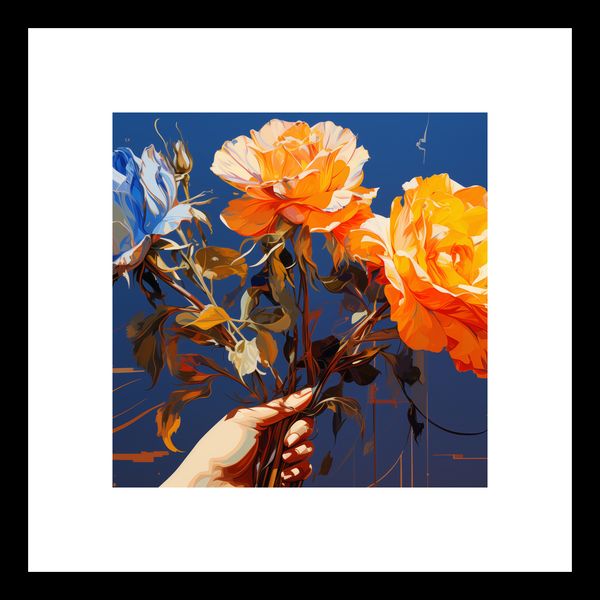 Plakat 20x20cm Żywy Uścisk zdjęcie 3