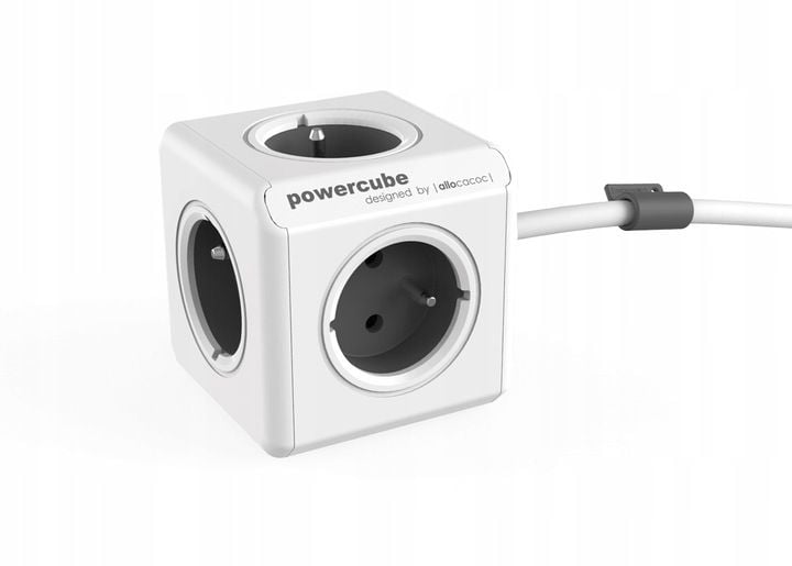 Listwa przedłużacz PowerCube Extended 1,5 m szary zdjęcie 1