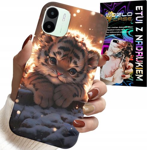 ETUI DO XIAOMI REDMI A1 - Z NADRUKIEM SŁODKI TYGRYSEK OBUDOWA CASE na Arena.pl