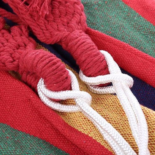 HAMAK OGRODOWY TURYSTYCZNY JEDNOOSOBOWY Z DRĄŻKIEM MOCNY 1 OSOBOWY 260x80CM na Arena.pl