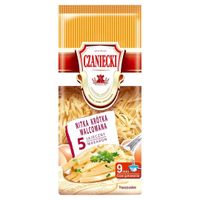 Czaniecki Makaron 5 jajeczny nitka krótka walcowana 250 g