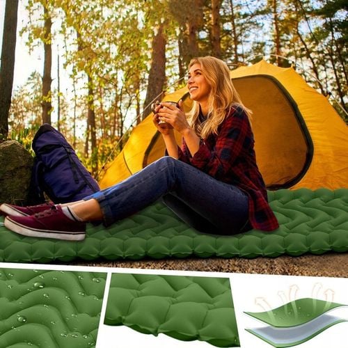 MATA SAMOPOMPUJĄCA KARIMATA 200x70x8CM Z PODUSZKĄ na Arena.pl