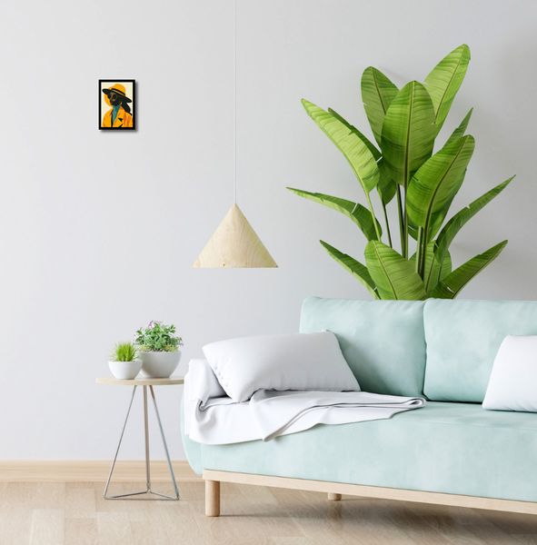 Plakat 13x18cm Żółta Stylowość zdjęcie 4