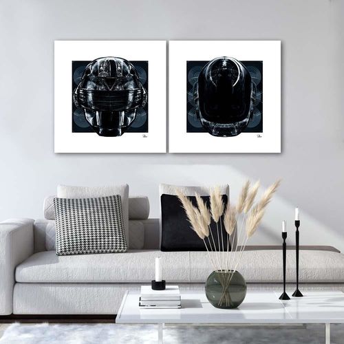 Obraz na płótnie - Canvas, Kask elektro 60x60 na Arena.pl