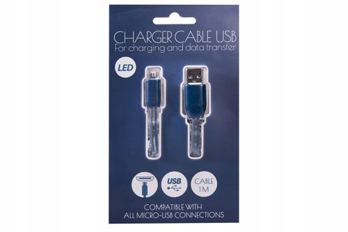 KABEL MICRO USB GNIAZDO ŁADOWARKA RÓŻNE KOLORY na Arena.pl