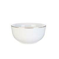 Miska Pearl Gold 500 ml biała