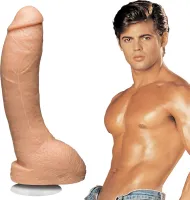 doc johnson jeff stryker model anatomiczny ur3 biały 25 cm