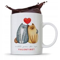 Kubek Prezent Na Walentynki Be My Valentine Z Nadrukiem Ze Zdjęciem