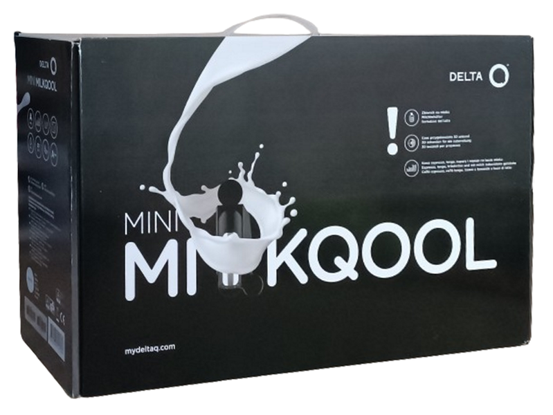Ekspres kapsułkowy Delta Q Mini Milk QOOL 20 bar zdjęcie 2