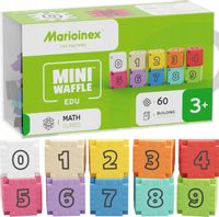 Marioinex Waffle Mini EDU Kostki matematyczne 60 MATEMATYKA Przedszkolaka