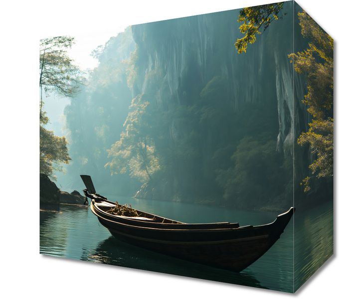 Obraz 20x20cm Samotność na Tafli zdjęcie 1