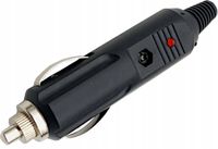 Wtyk samochodowy zapalniczki 12V / 24V 3A LED